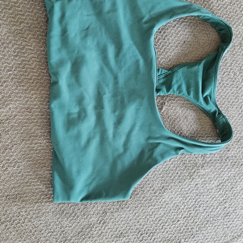 Lulu Lemon - Green Racerback Sports Bra